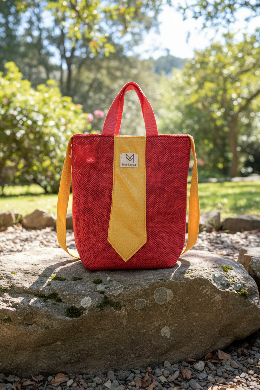 Bolso corbata CÍTRICO