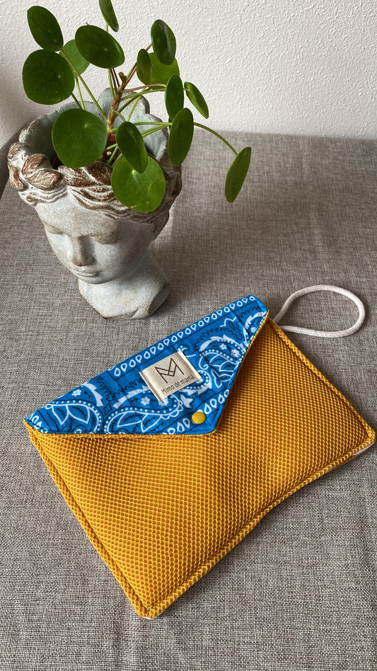 Cartera Bandana azul