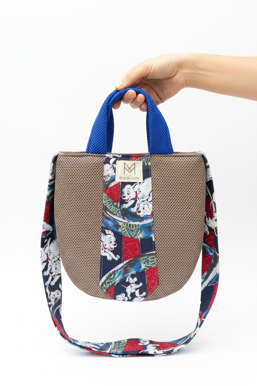 Bolso corbata DÁLMATA